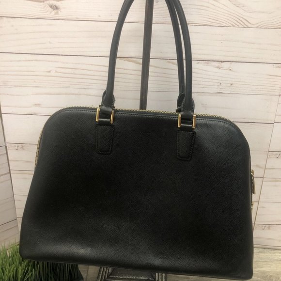 Authentic Guy Laroche Paris Saffiano Satchel Tote - Picture 4 of 12